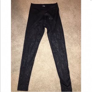 Nike Pro Dri Fit Snakeskin Leggings - Black